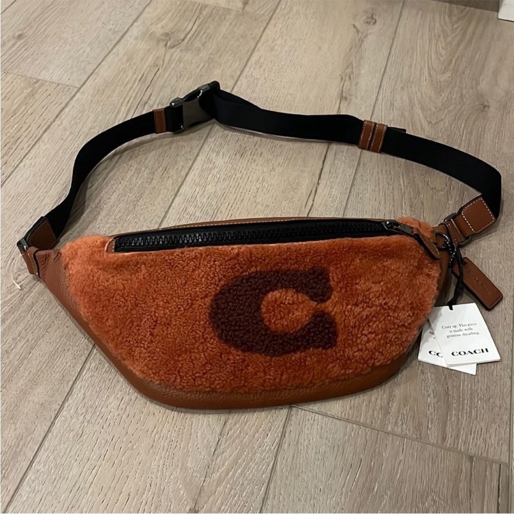 Coach Warren Belt Bag With Coach Motif